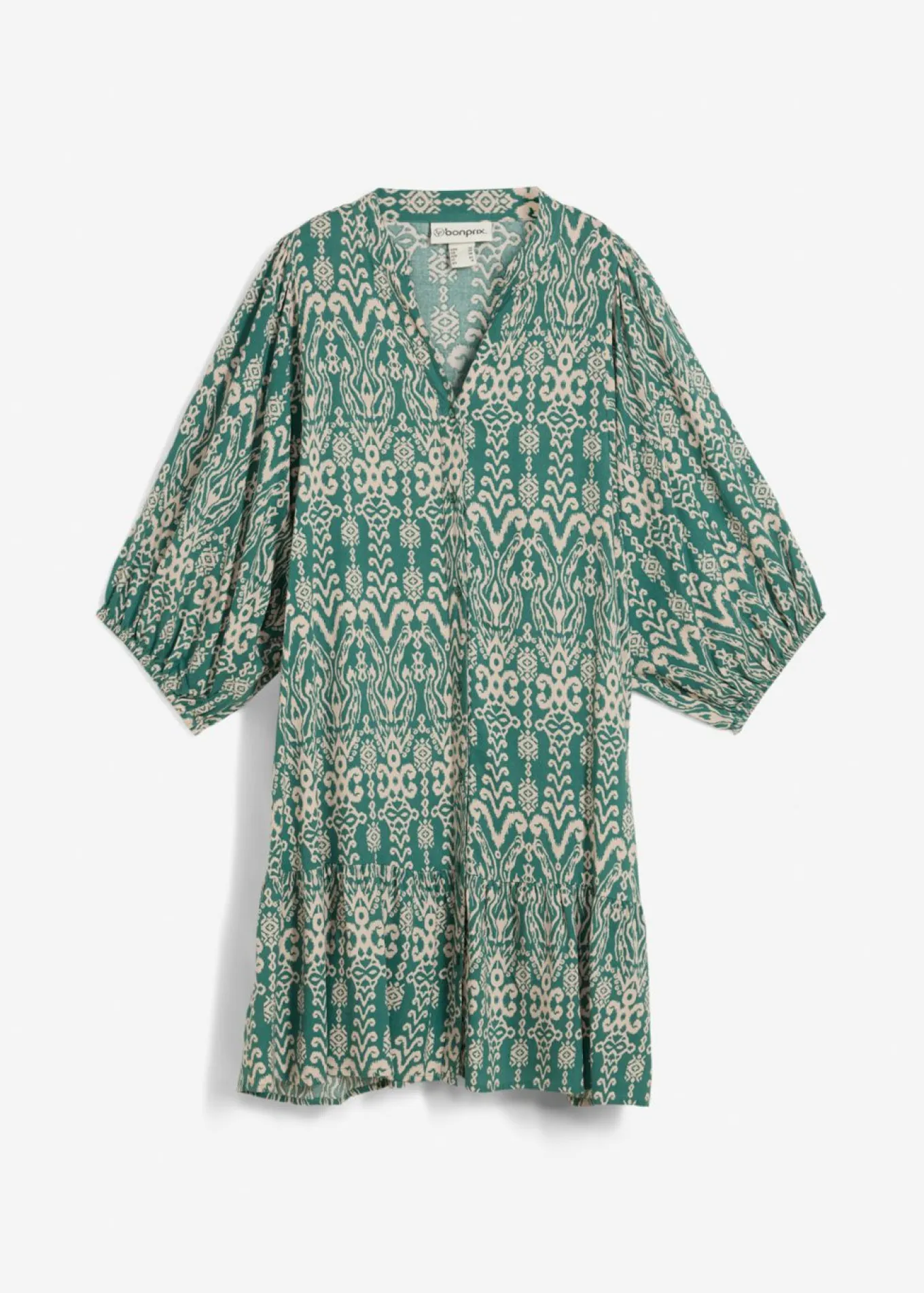 Vestido tipo túnica de viscosa suave