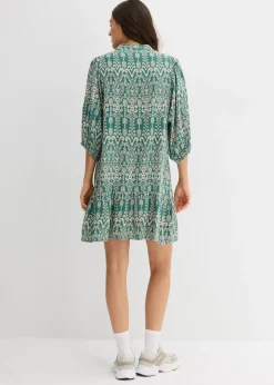Vestido tipo túnica de viscosa suave