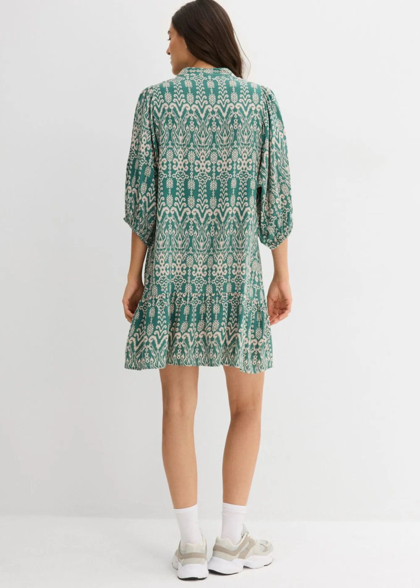 Vestido tipo túnica de viscosa suave