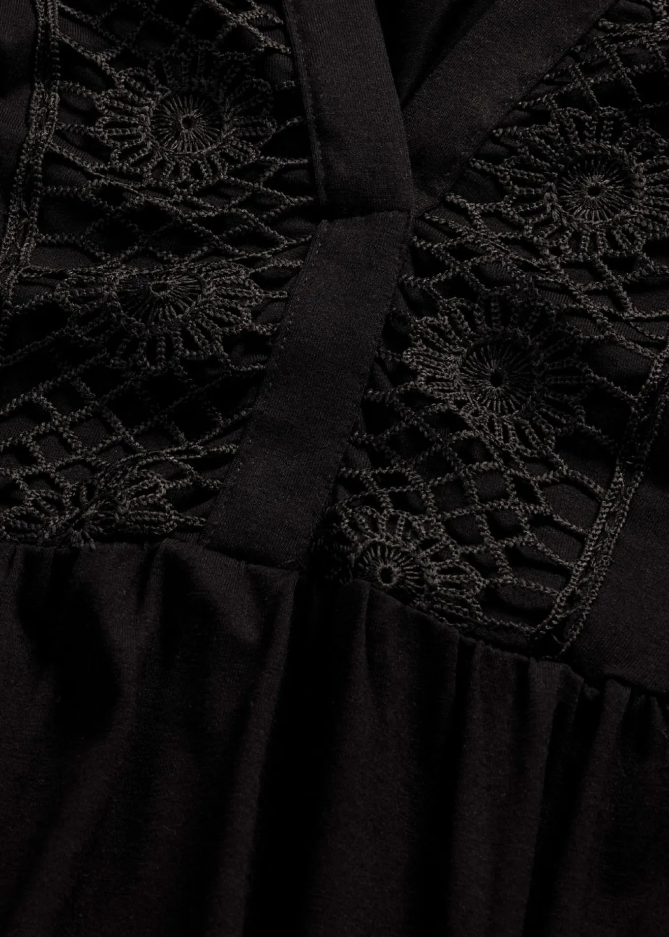 Vestido tipo túnica de viscosa suave