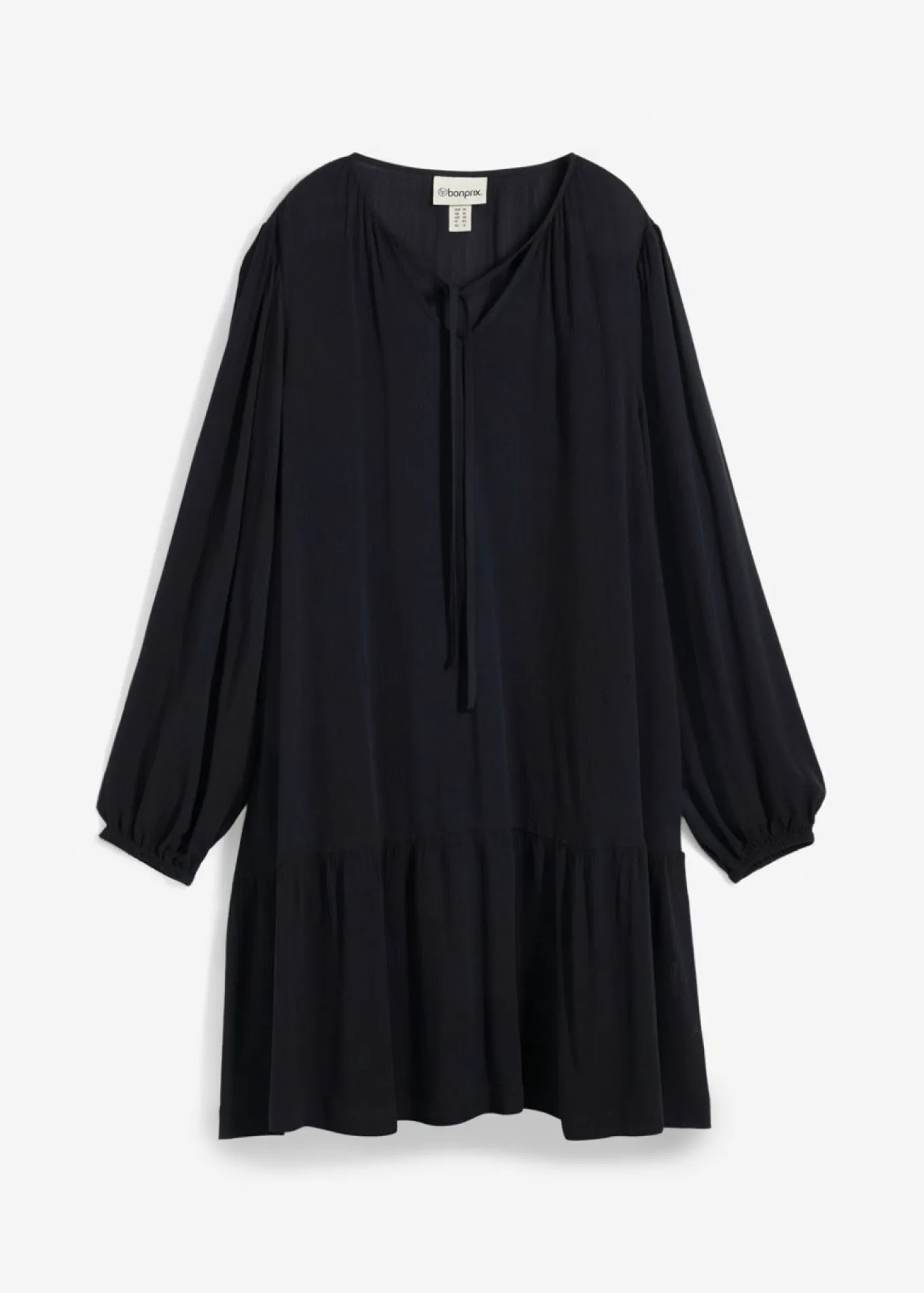 Vestido tipo túnica de viscosa fluida
