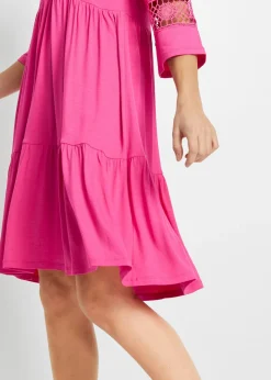 Vestido tipo túnica de viscosa suave