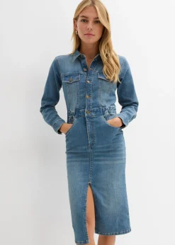 Vestido vaquero con algodón orgánico