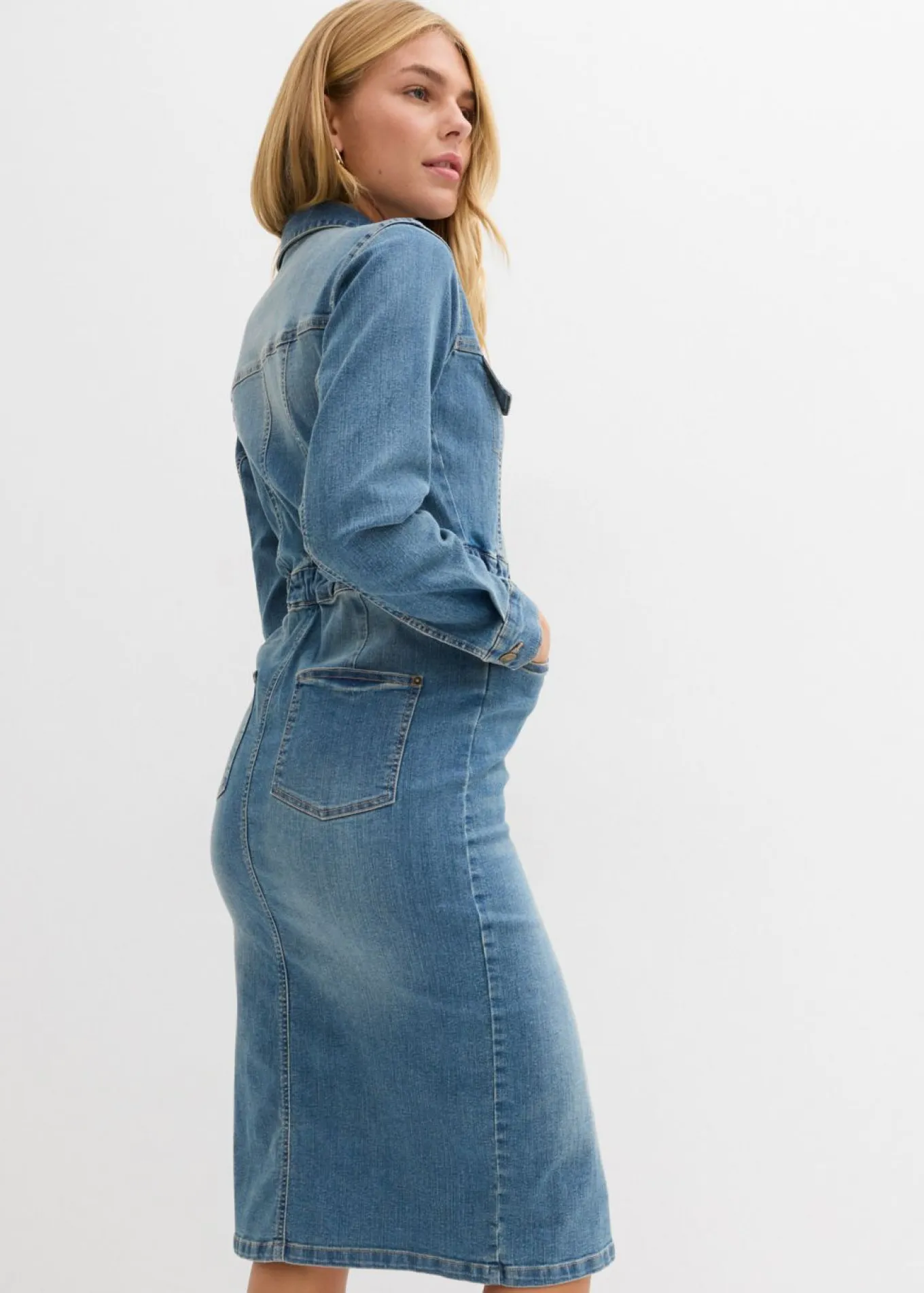 Vestido vaquero con algodón orgánico