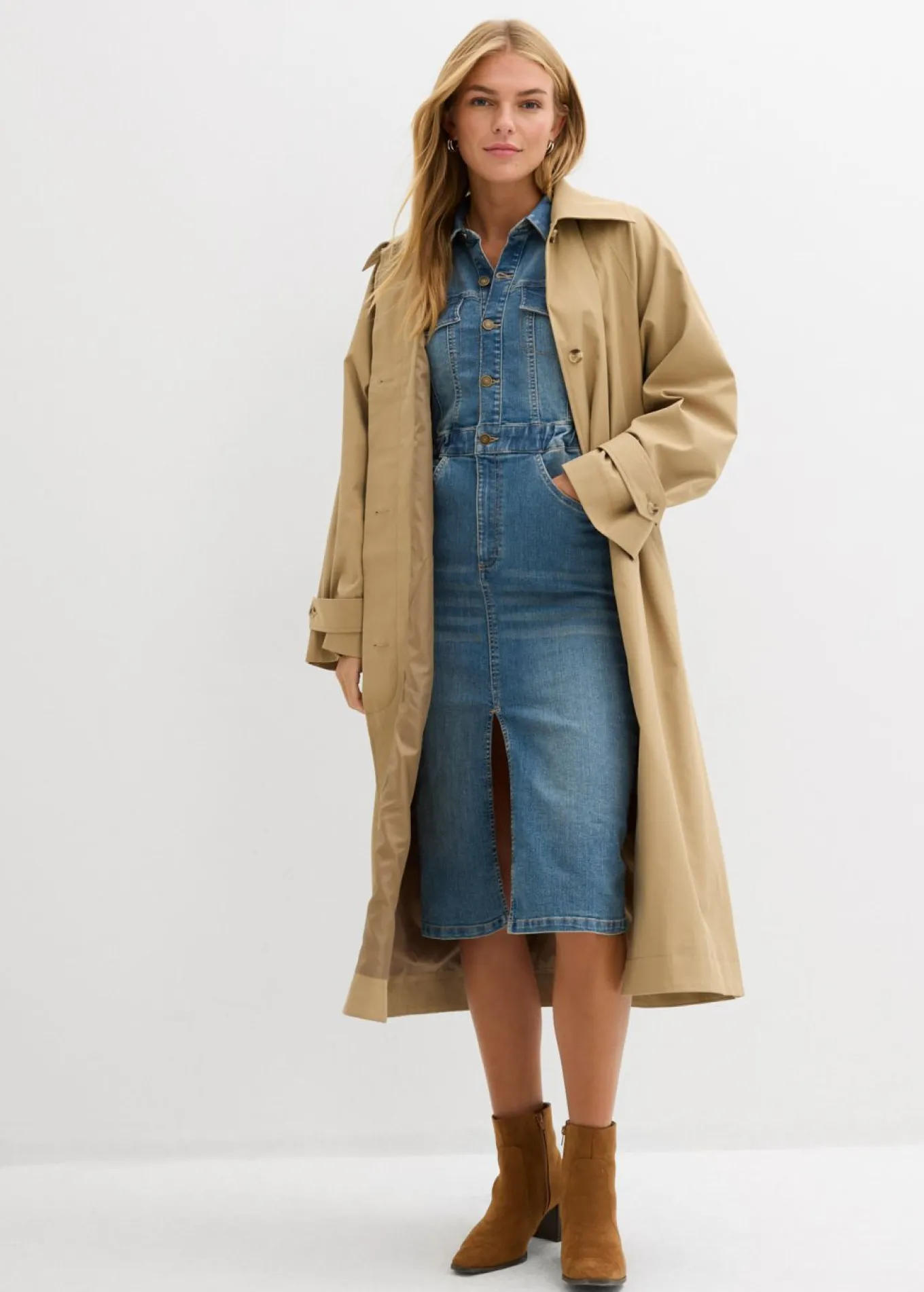 Vestido vaquero con algodón orgánico