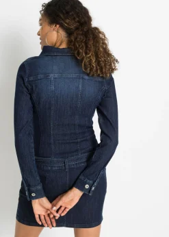Vestido vaquero con cinturón