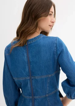 Vestido vaquero de algodón puro