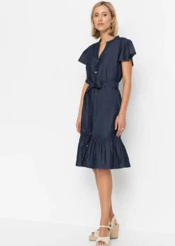 Vestido vaquero de algodón orgánico