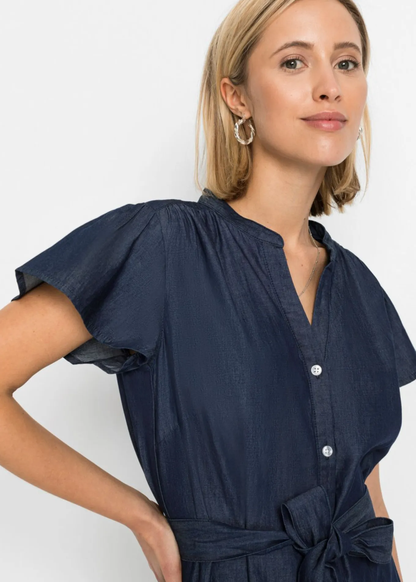Vestido vaquero de algodón orgánico