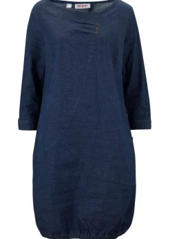 Vestido vaquero elástico