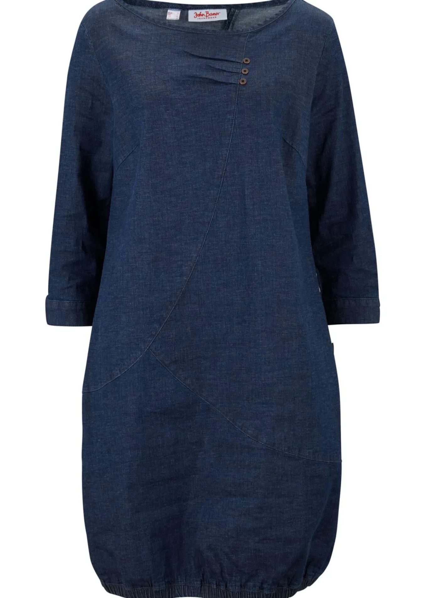 Vestido vaquero elástico