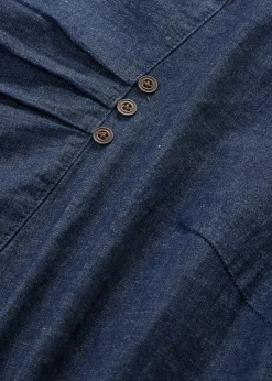 Vestido vaquero elástico