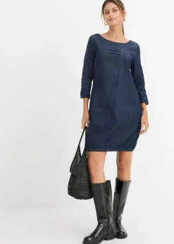 Vestido vaquero elástico