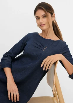 Vestido vaquero elástico
