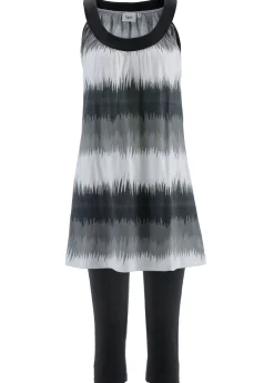 Vestido y leggings capri (2 piezas)
