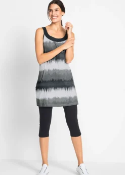 Vestido y leggings capri (2 piezas)