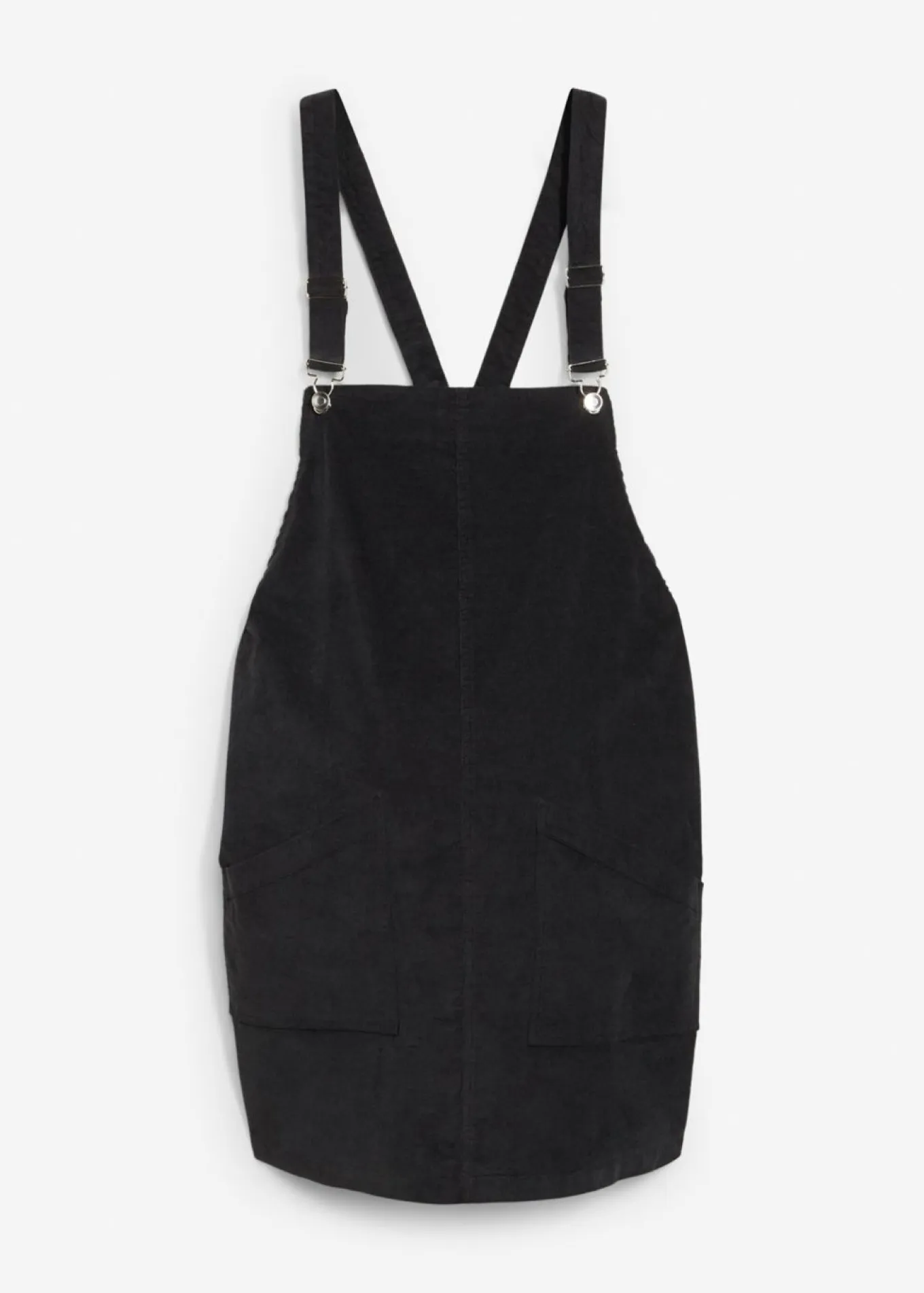 Vestido-peto premamá de pana de algodón elástico