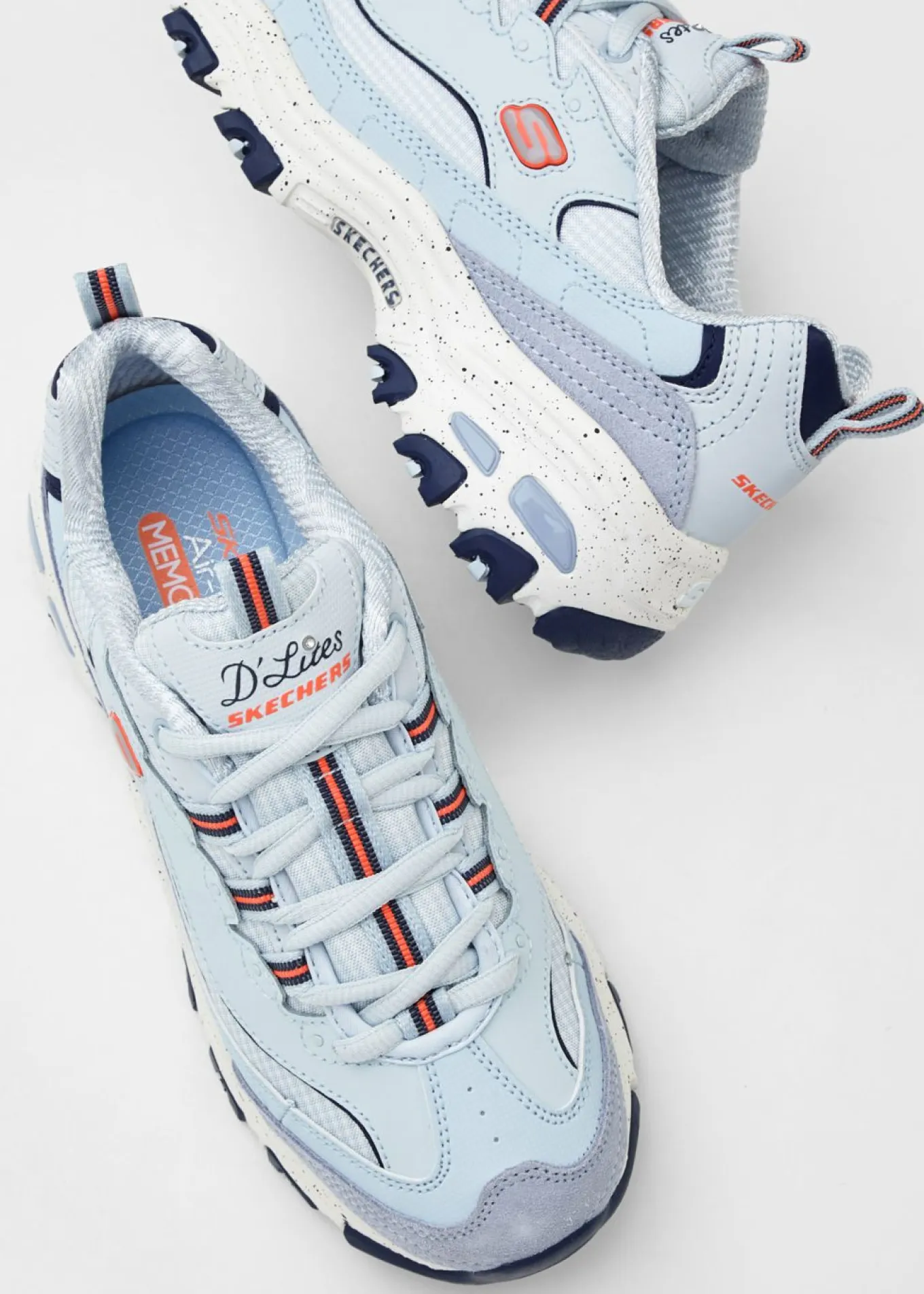 Zapatillas chunky de Skechers con espuma viscoelástica