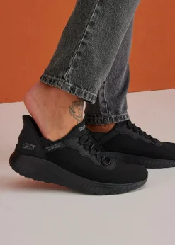 Zapatillas cómodas sin cordones de Skechers con espuma viscoelástica