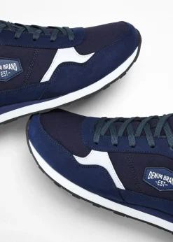 Zapatillas con aplicación de malla