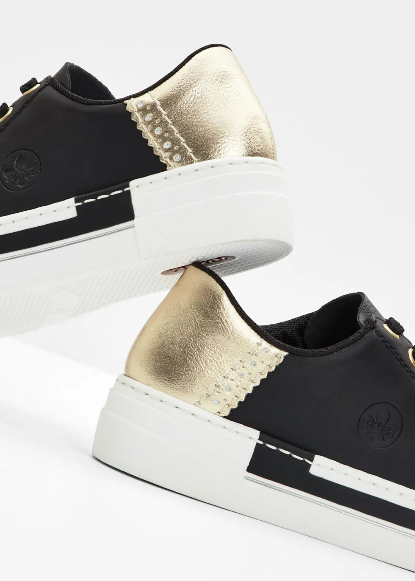 Zapatillas con plataforma de Rieker