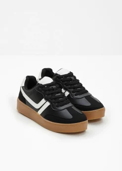 Zapatillas con plataforma de estilo retro