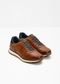 Zapatillas de Bugatti de piel