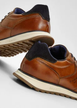 Zapatillas de Bugatti de piel