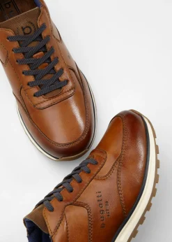 Zapatillas de Bugatti de piel