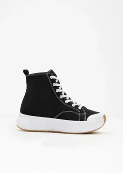 Zapatillas deportivas altas con plataforma