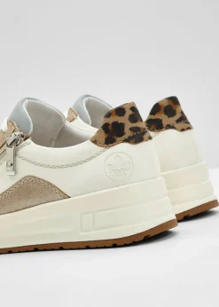Zapatillas deportivas cómodas de Rieker en ancho cómodo con plataforma