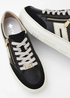 Zapatillas deportivas cómodas de Rieker de piel con plataforma