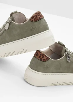 Zapatillas deportivas cómodas de Rieker con plataforma y suela ligera