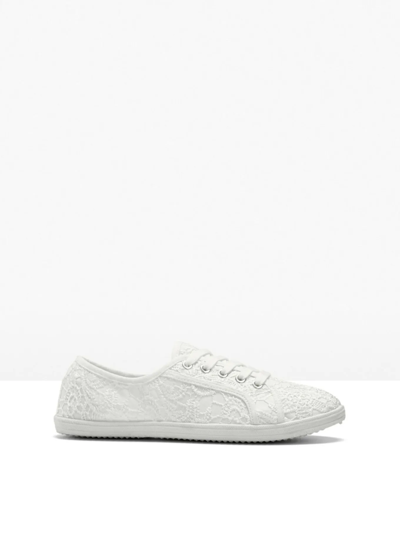 Zapatillas deportivas con encaje