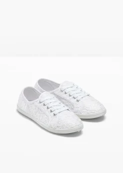Zapatillas deportivas con encaje