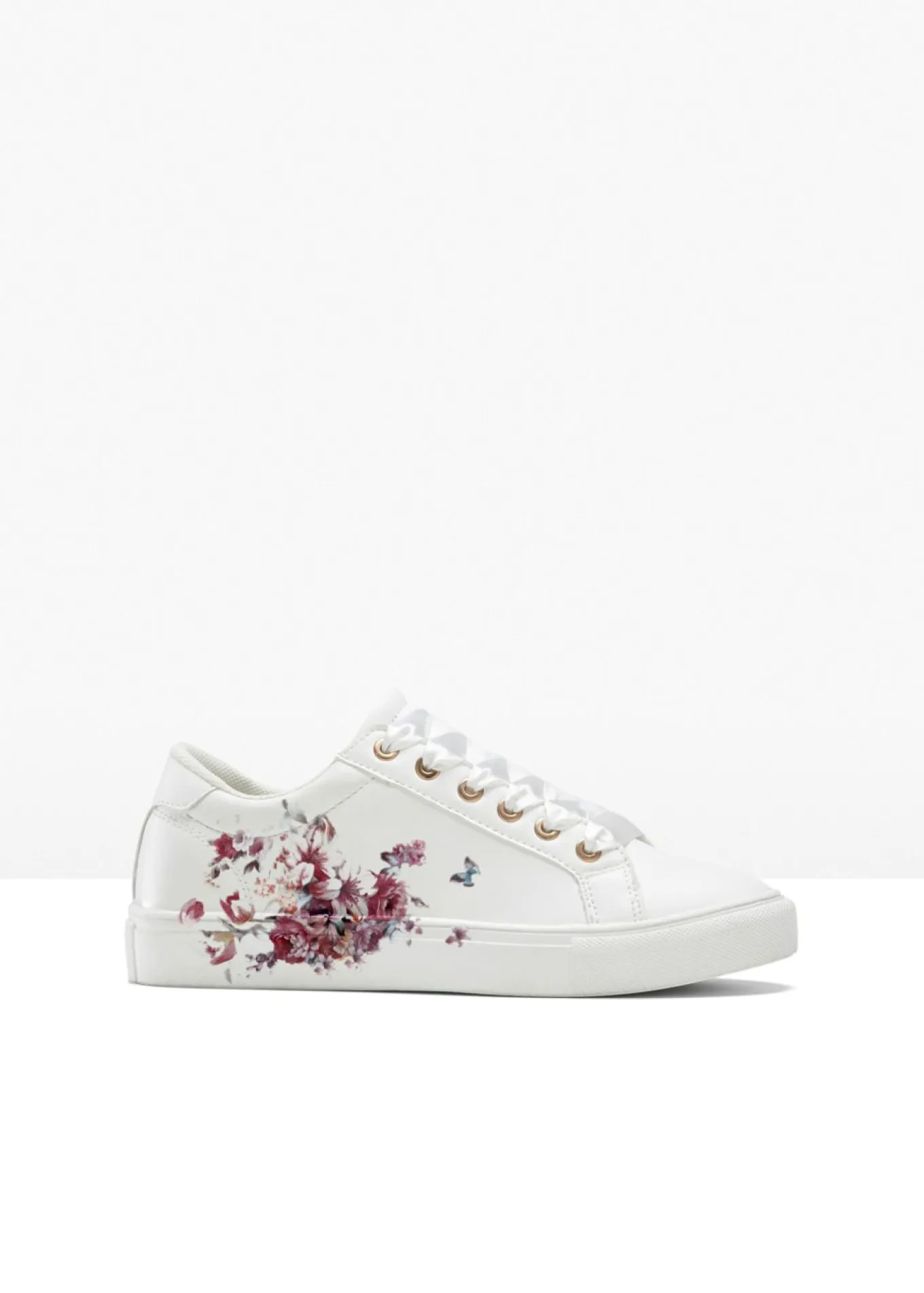 Zapatillas deportivas con estampado de flores
