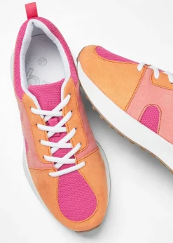 Zapatillas deportivas con inserto de malla
