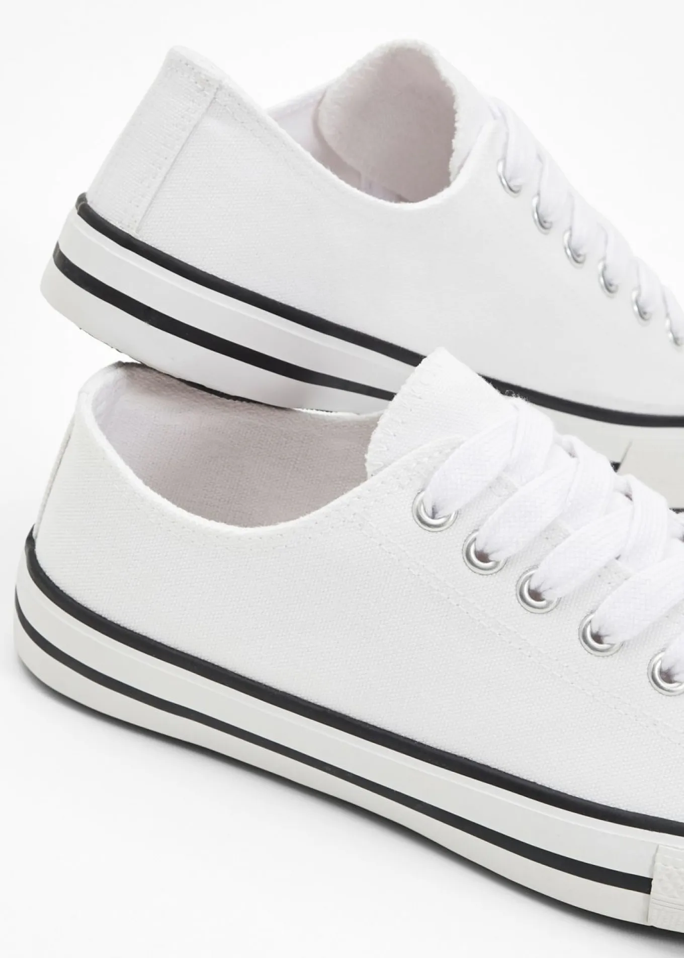 Zapatillas deportivas de lona de algodón