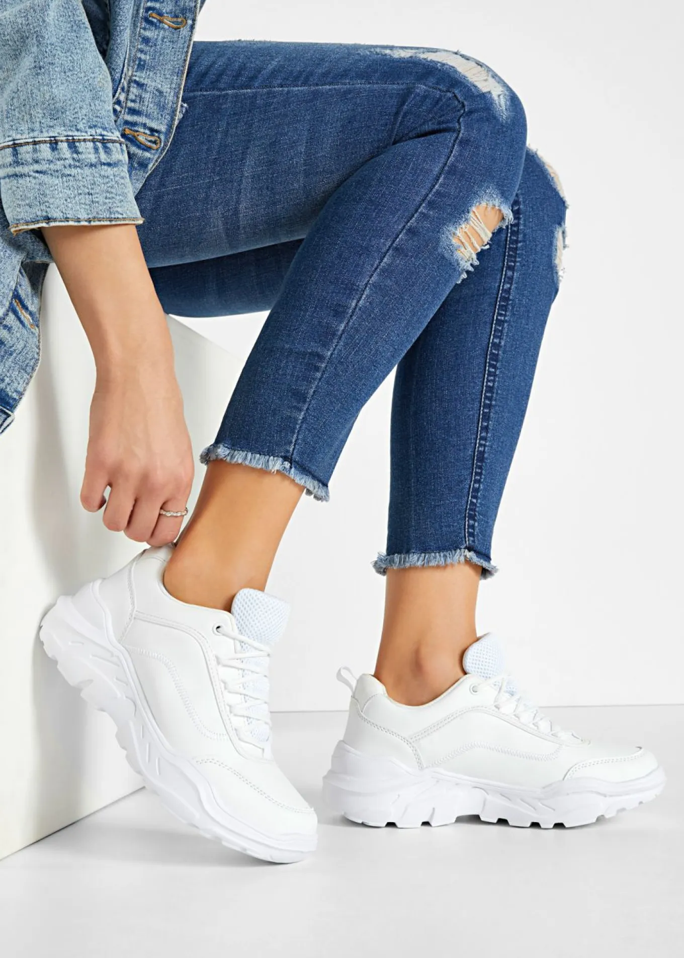 Zapatillas deportivas tipo chunky con suela ligera