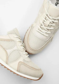 Zapatillas deportivas tipo chunky con inserto de malla