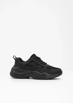 Zapatillas deportivas tipo chunky con inserto de malla