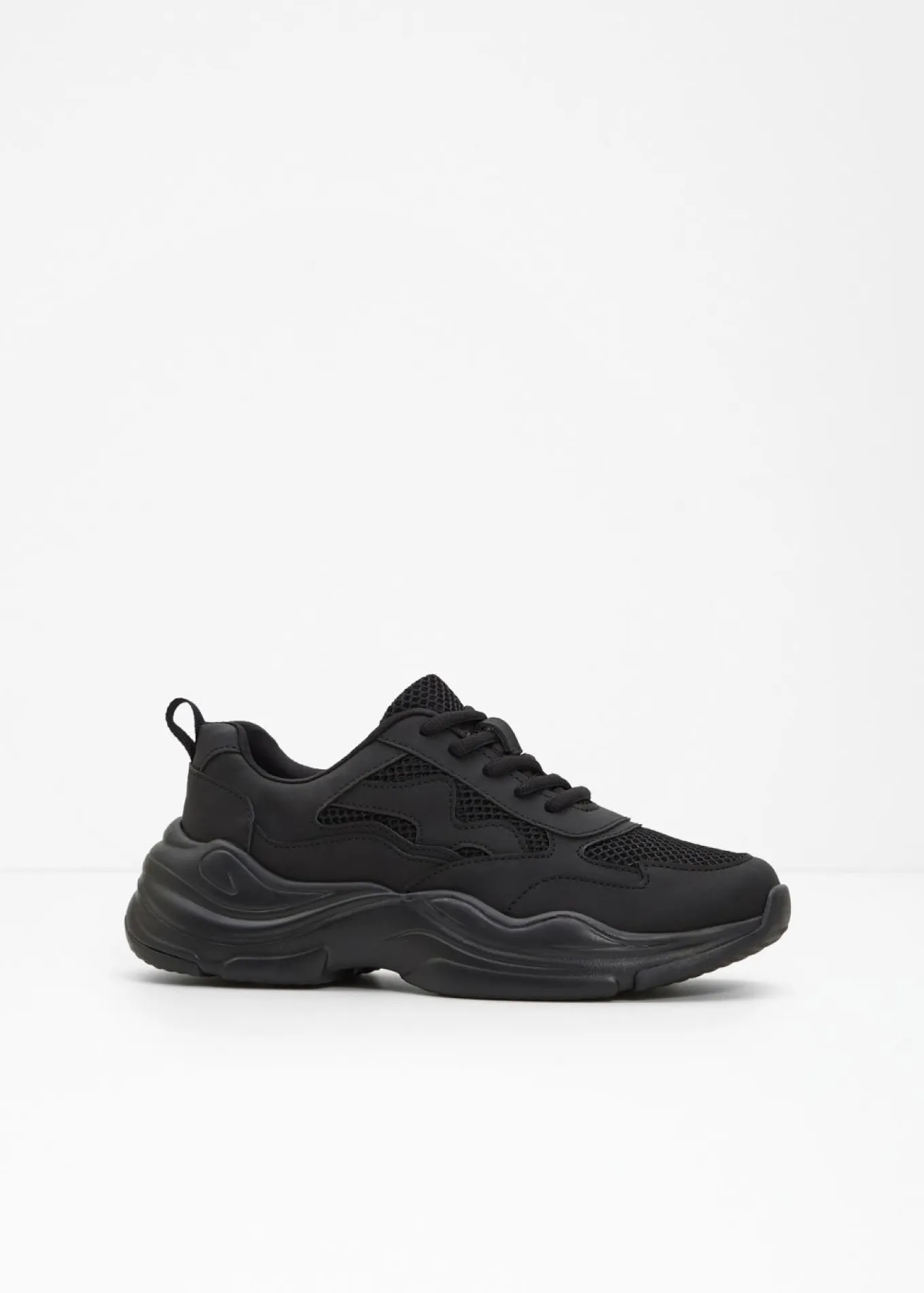 Zapatillas deportivas tipo chunky con inserto de malla