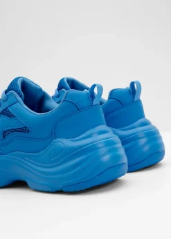 Zapatillas deportivas tipo chunky con inserto de malla