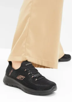 Zapatillas sin cordones de Skechers con espuma viscoelástica