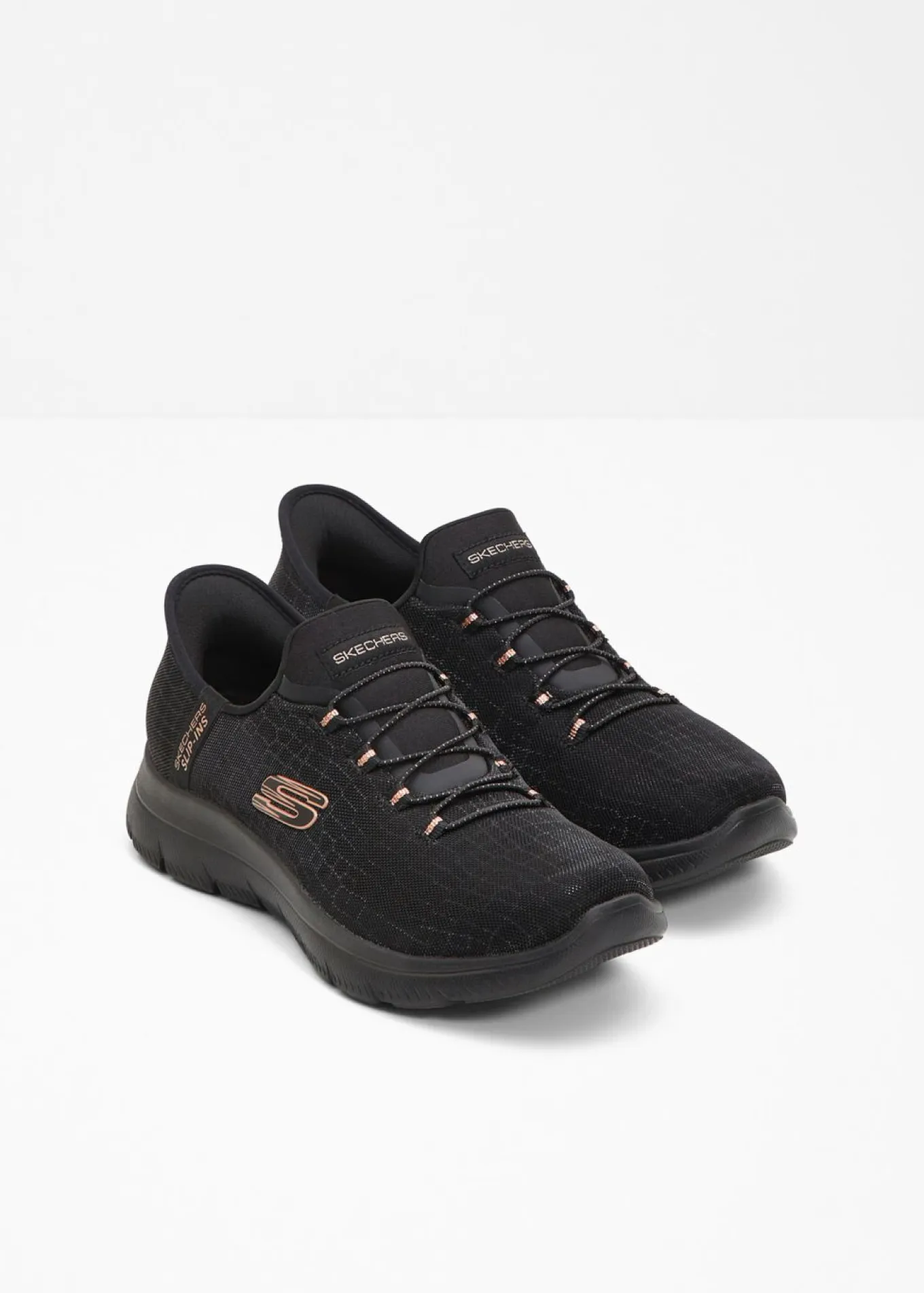 Zapatillas sin cordones de Skechers con espuma viscoelástica