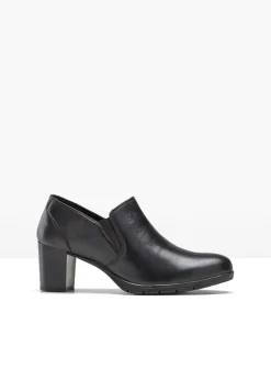 Zapatos de tacón cerrados de piel
