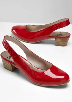 Zapatos de tacón con el talón al descubierto Jana de ancho cómodo