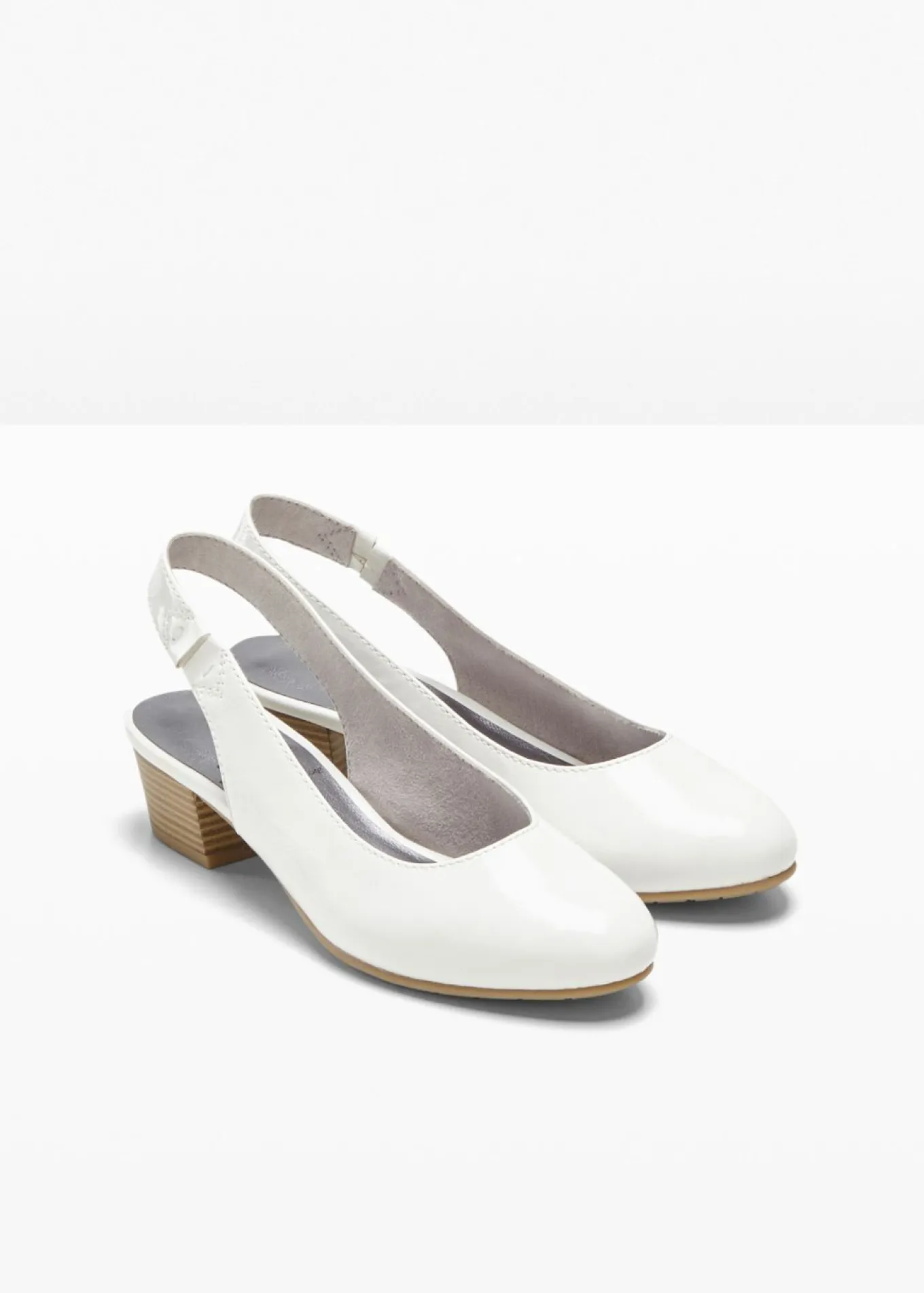 Zapatos de tacón con el talón al descubierto Jana de ancho cómodo