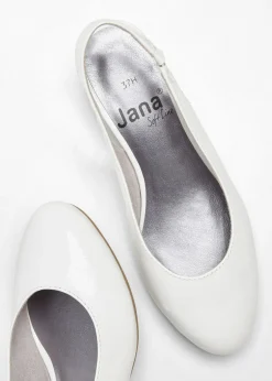 Zapatos de tacón con el talón al descubierto Jana de ancho cómodo