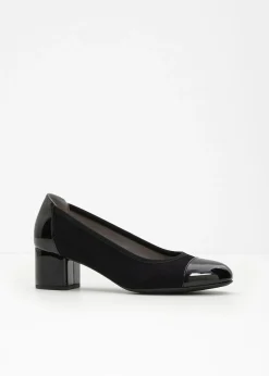Zapatos de tacón con tacón ancho